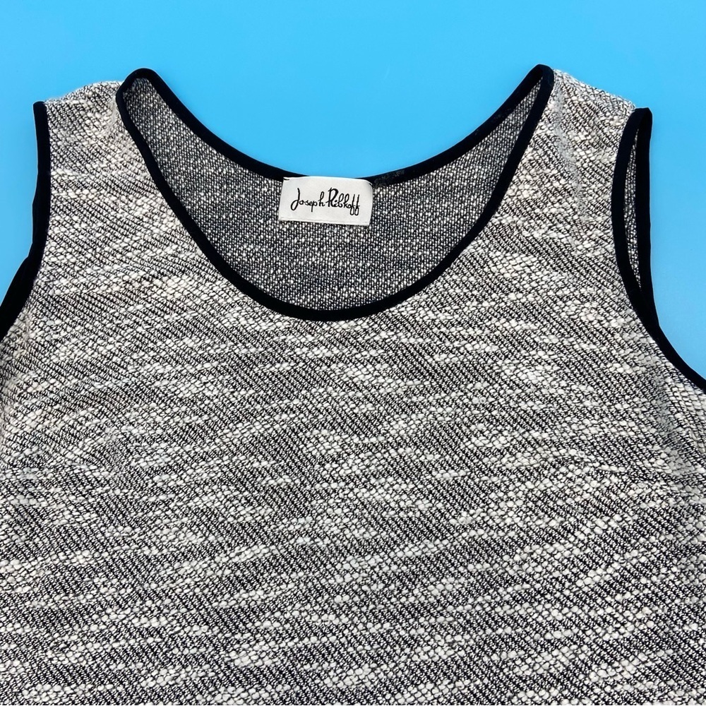 Joseph Ribkoff Women's Black and White Sleeveless Top - Picture 2 of 7